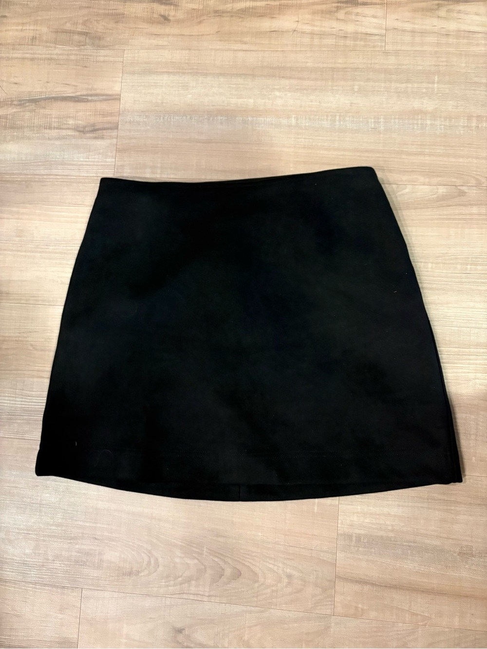 Pink Lily Black Mini Skirt
